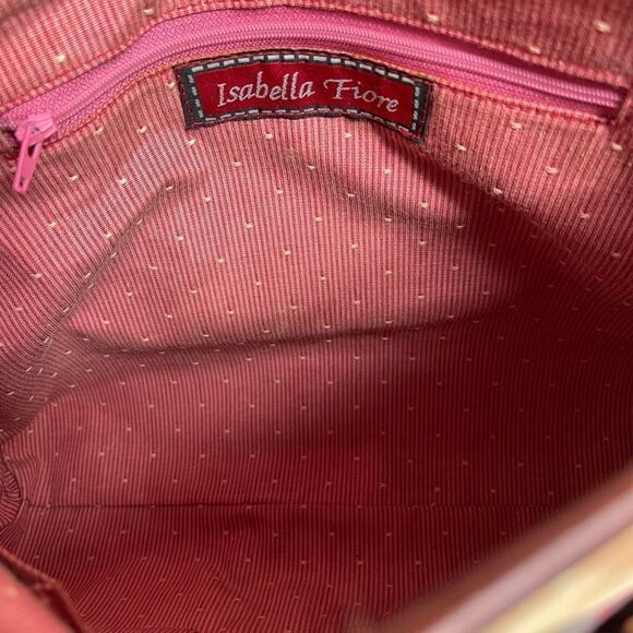 Isabella Fiore vintage fabric and leather shoulder with sequins dinner d… - Picture 8 of 15